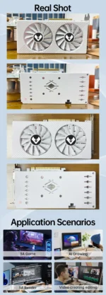 Soyo grafikkarten radeon rx580 8g gddr5 speicher videospiel karte pcie 3,0x16 gpu desktop computer komponenten amd rx 8g - Image 8