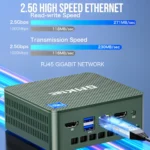 GMKtec G3 Mini PC Intel Alder Lake N100 Windows 11 Pro Mini PC 8/16GB DDR4 256/512GB PCIe M.2 SSD WiFi 6 BT5.2 Desktop Computer 6