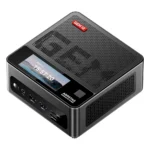 AOOSTAR GEM12 Pro Max Mini PC with Display, Fingerprint Unlock, AMD Ryzen 7 8845HS 8 Core Max 5.1GHz, 32GB DDR5 RAM 1TB SSD 6