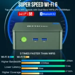 GMKtec G3 Mini PC Intel Alder Lake N100 Windows 11 Pro Mini PC 8/16GB DDR4 256/512GB PCIe M.2 SSD WiFi 6 BT5.2 Desktop Computer 3