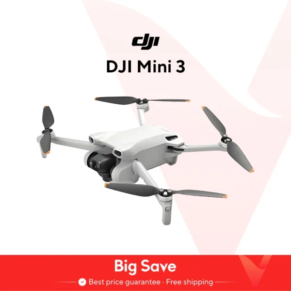 DJI Mini 3 Drone Only / RC-N1 / RC Fly More Combo Foldable Mini Drone 4K HDR Video 100% Original Brand DJI Mini Drone 1