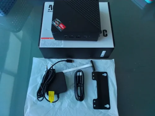 ACEMAGIC AM06Pro Mini PC AMD Ryzen 7 5700U 32GB DDR4 512GB SSD Mini Computer 4K Triple Display Dual Ethernet WiFi6 BT5.2 photo review